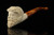Santa Claus Block Meerschaum Pipe with pouch M4912