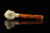 Santa Claus Block Meerschaum Pipe with pouch M4912