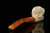 Santa Claus Block Meerschaum Pipe with pouch M4912
