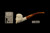 Santa Claus Block Meerschaum Pipe with pouch M4912