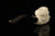 Fisherman Block Meerschaum Pipe with pouch M4913