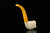 Baby Canary Bird Block Meerschaum Pipe with pouch M4916
