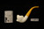 Baby Canary Bird Block Meerschaum Pipe with pouch M4916