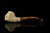 Skull in Claw Block Meerschaum Pipe with pouch M4918