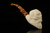 Bearded Skull Block Meerschaum Pipe with pouch M4920