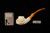 Eagle's Claw Block Meerschaum Pipe with pouch M4921