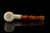 Topkapi Block Meerschaum Pipe with pouch M4923