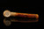 Bent Billiard Block Meerschaum Pipe with pouch M4926