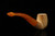 Bent Billiard Block Meerschaum Pipe with pouch M4926