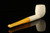 srv - Billiard Block Meerschaum Pipe with fitted case M4928