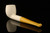 srv - Billiard Block Meerschaum Pipe with fitted case M4928