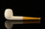 srv - Billiard Block Meerschaum Pipe with fitted case M4928