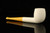 srv - Billiard Block Meerschaum Pipe with fitted case M4928
