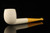 srv - Billiard Block Meerschaum Pipe with fitted case M4928