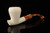 srv - Heel Sitter Block Meerschaum Pipe with fitted case M4929