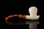 srv - Heel Sitter Block Meerschaum Pipe with fitted case M4929