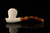 srv - Heel Sitter Block Meerschaum Pipe with fitted case M4929