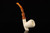 srv - Heel Sitter Block Meerschaum Pipe with fitted case M4929