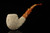 srv - Carved Apple Block Meerschaum Pipe with fitted case M4930