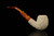 srv - Carved Apple Block Meerschaum Pipe with fitted case M4930