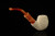 srv - Carved Apple Block Meerschaum Pipe with fitted case M4930
