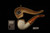 srv - Carved Apple Block Meerschaum Pipe with fitted case M4930