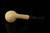 srv - Carved Dublin Block Meerschaum Pipe by Emin Brothers with fitted case M4931