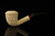 srv - Carved Dublin Block Meerschaum Pipe by Emin Brothers with fitted case M4931