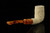 srv - Autograph Series Carved Billiard Block Meerschaum Pipe with fitted case M4933