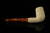 srv - Autograph Series Carved Billiard Block Meerschaum Pipe with fitted case M4933