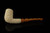 srv - Autograph Series Carved Billiard Block Meerschaum Pipe with fitted case M4933