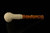 srv - Autograph Series Carved Billiard Block Meerschaum Pipe with fitted case M4933