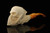 srv - Skull in Claw Block Meerschaum Pipe with fitted case M4934