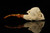 srv - Skull in Claw Block Meerschaum Pipe with fitted case M4934