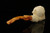 srv - Skull in Claw Block Meerschaum Pipe with fitted case M4934
