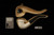 srv - Calabash Block Meerschaum Pipe with fitted case M4939