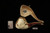 srv - Jumbo Eagle's Claw Block Meerschaum Pipe with fitted case M4940