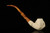 srv - Lattice Eagle's Claw Churchwarden Block Meerschaum Pipe with fitted case M4945