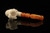 srv - Hercules Churchwarden Dual Stem Meerschaum Pipe with case M4946