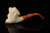 srv - Hercules Churchwarden Dual Stem Meerschaum Pipe with case M4946
