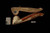 srv - Sultan Churchwarden Dual Stem Meerschaum Pipe with case M4947
