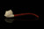 srv - Lion Churchwarden Dual Stem Meerschaum Pipe with case M4948