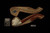 srv - Lion Churchwarden Dual Stem Meerschaum Pipe with case M4948