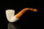 srv - Dublin Churchwarden Dual Stem Meerschaum Pipe with case M4949