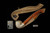 srv - Dublin Churchwarden Dual Stem Meerschaum Pipe with case M4949