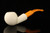 srv - Apple Churchwarden Dual Stem Meerschaum Pipe with case M4950