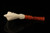 srv - Eagle's Claw Churchwarden Dual Stem Meerschaum Pipe with case M4951