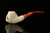 srv - Eagle's Claw Churchwarden Dual Stem Meerschaum Pipe with case M4951