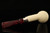 IMP Meerschaum Pipe - Billiard - Hand Carved with fitted case i2777