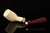 IMP Meerschaum Pipe - Billiard - Hand Carved with fitted case i2777